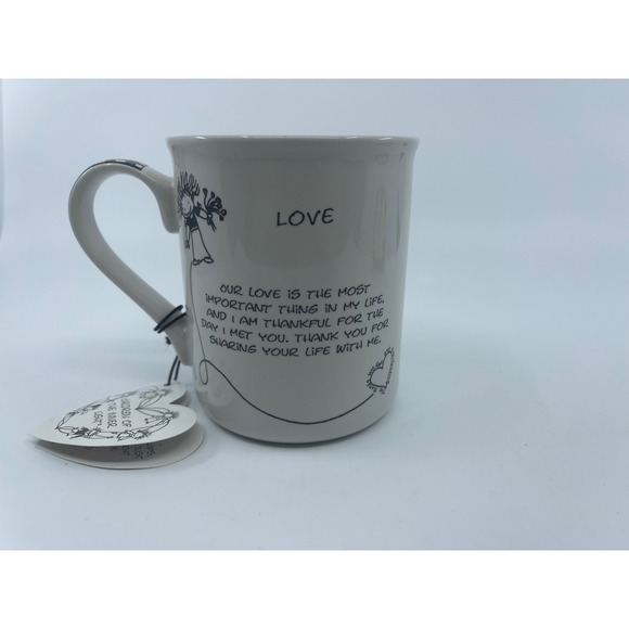 Enesco Children of the Inner Light Love Mug with Heart Tag - Picture 7 of 14